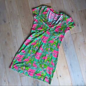Lilly Pulitzer Flamingo Dress